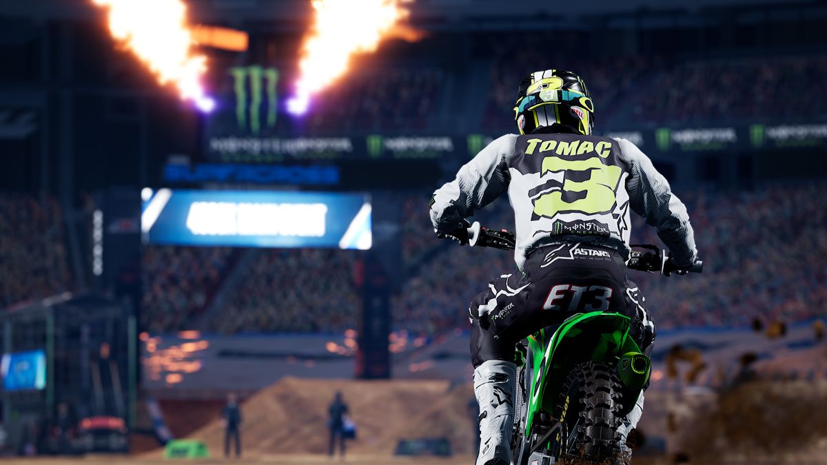Monster Energy Supercross 4: The Official Videogame Screenshot (PlayStation Store)