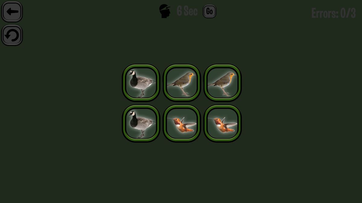 Animals Memory: Birds Screenshot (Steam)