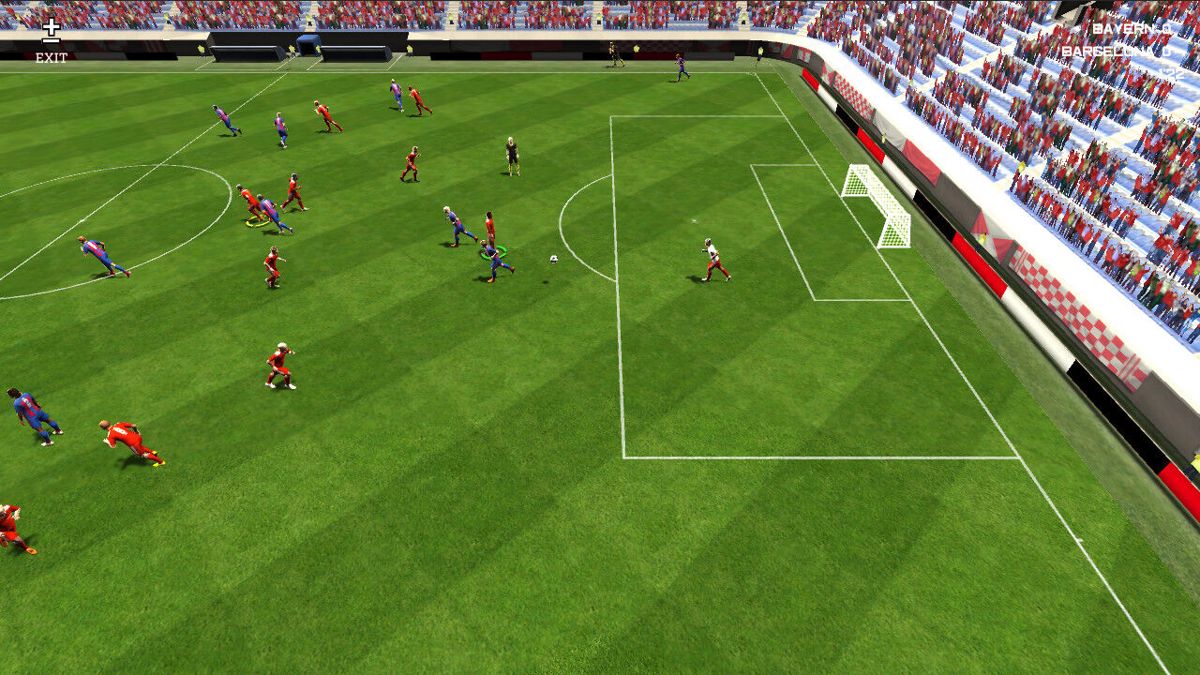 League of Champions Soccer Screenshot (Nintendo.co.jp)