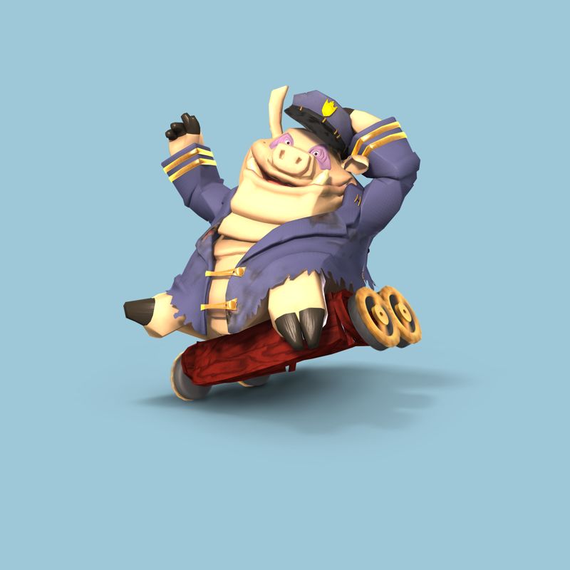 Banjo-Kazooie: Nuts & Bolts Render (Character art high-res renders): Pikelet