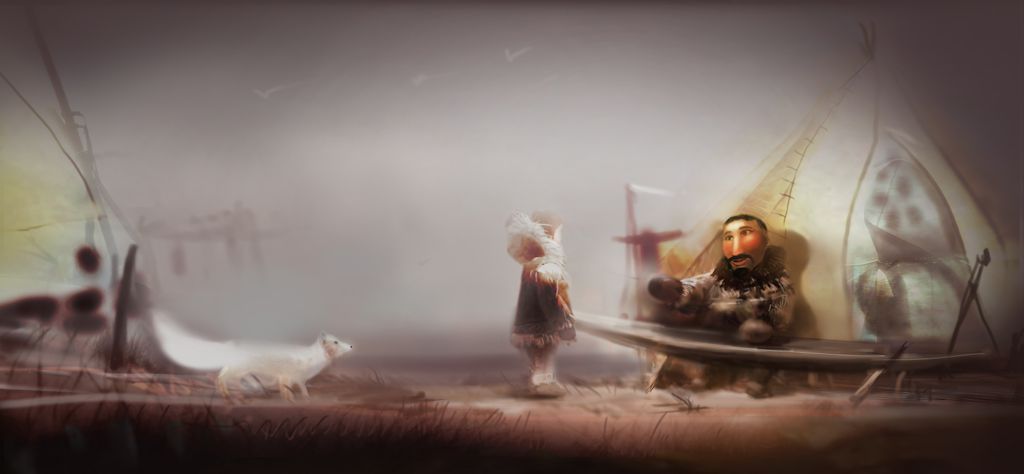 Never Alone (Kisima Innitchuna) Concept Art (Official page: Art inspired by Alaska Native people)