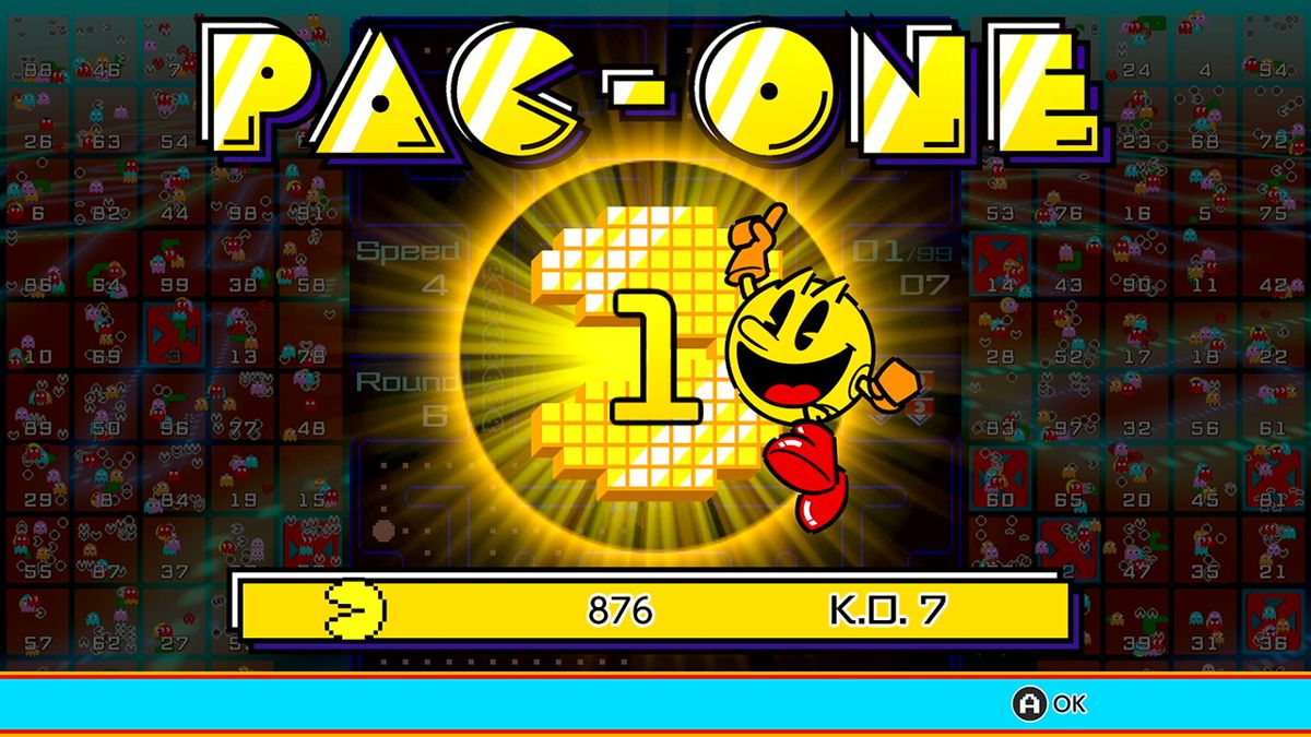Pac-Man 99 Screenshot (Nintendo.com.au)