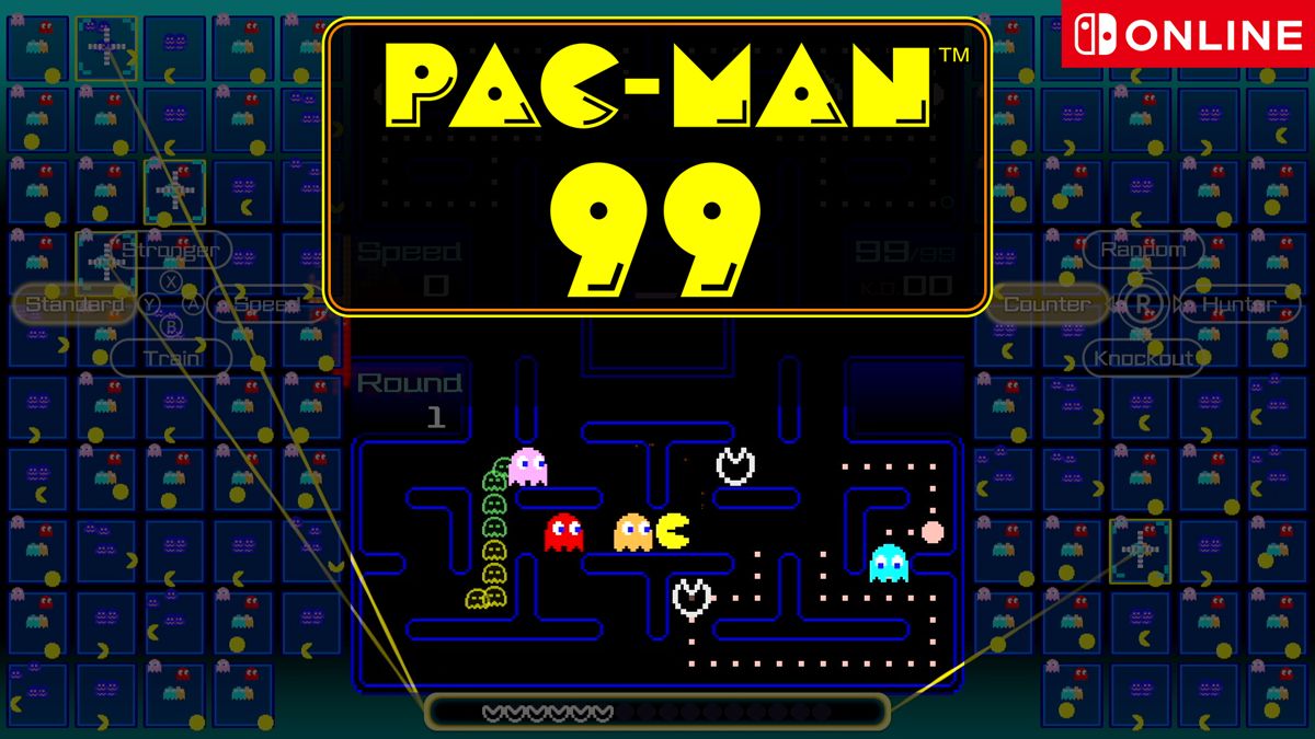 Pac-Man 99 Concept Art (Nintendo.com.au)