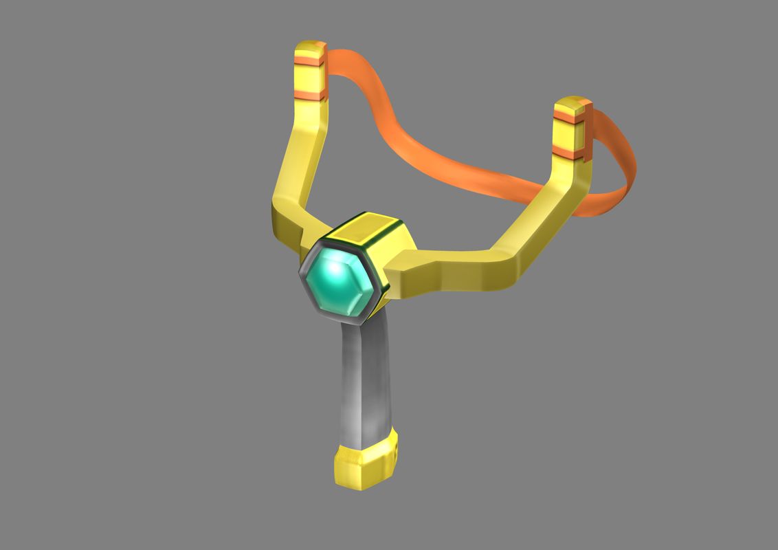 Ape Escape 2 Render (Ape Escape 2 Press Disc): Catapult Slingback Shooter