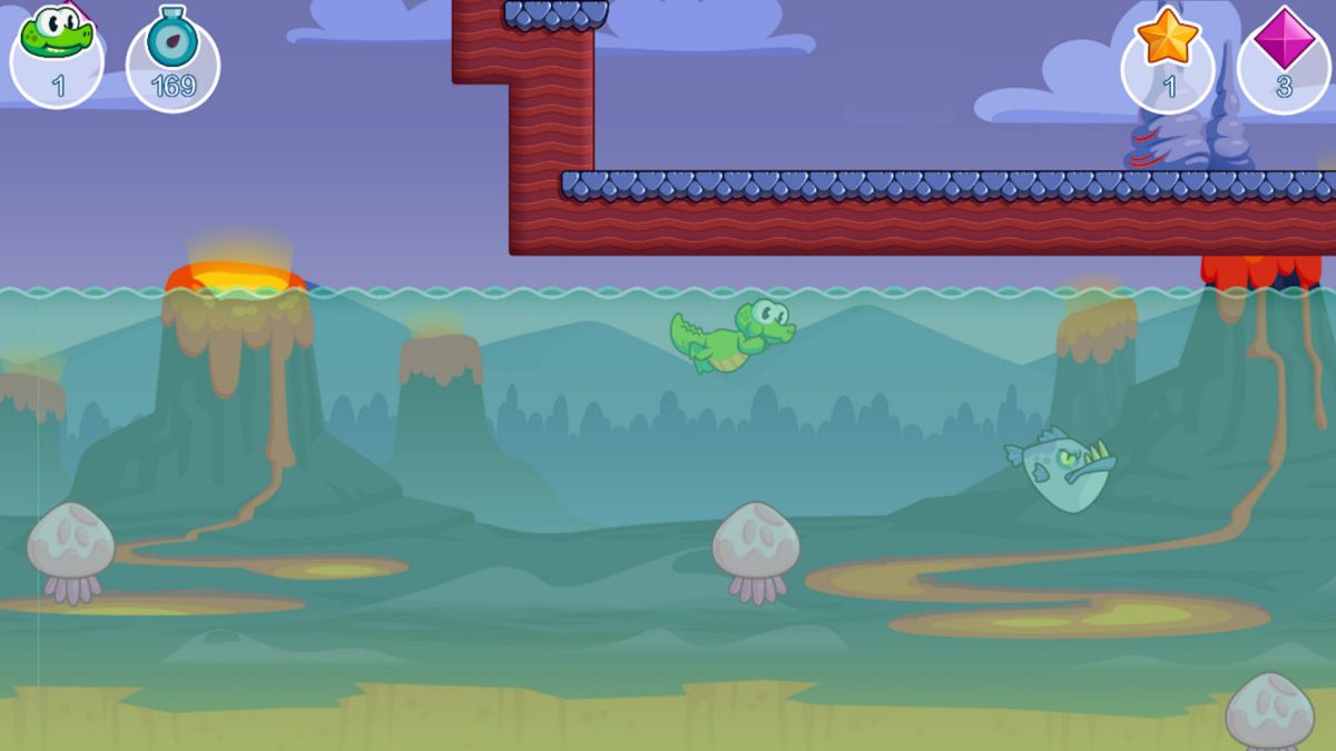 Croc's World Run Screenshot (Nintendo.com.au)