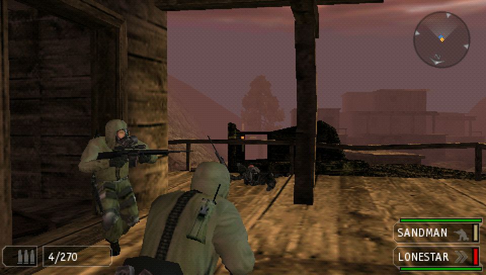 SOCOM: U.S. Navy SEALs - Fireteam Bravo 2 Screenshot (SOCOM Intel Disc): Village