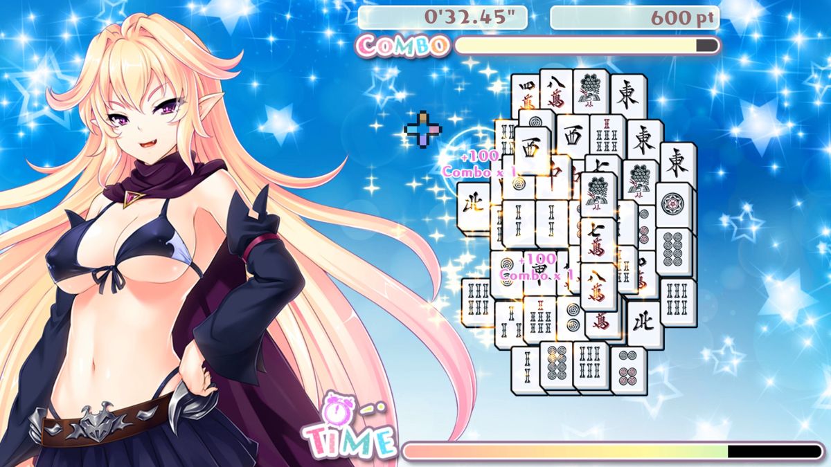 Delicious! Pretty Girls Mahjong Solitaire Screenshot (PlayStation Store)