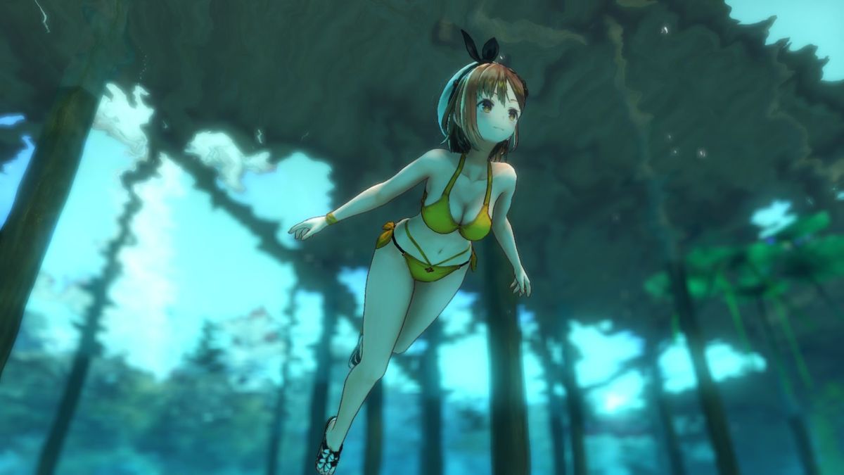Atelier Ryza 2: Lost Legends & the Secret Fairy - Ryza's Swimsuit "Tropical Summer" Screenshot (Steam)