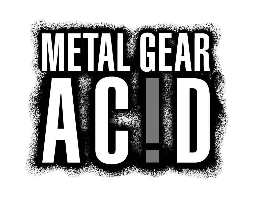 Metal Gear Ac!d Logo (Konami E3 2004 Press Asset Disc): White