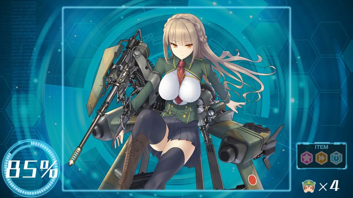 Bishoujo Battle Cyber Panic! Screenshot (Nintendo.com.au)