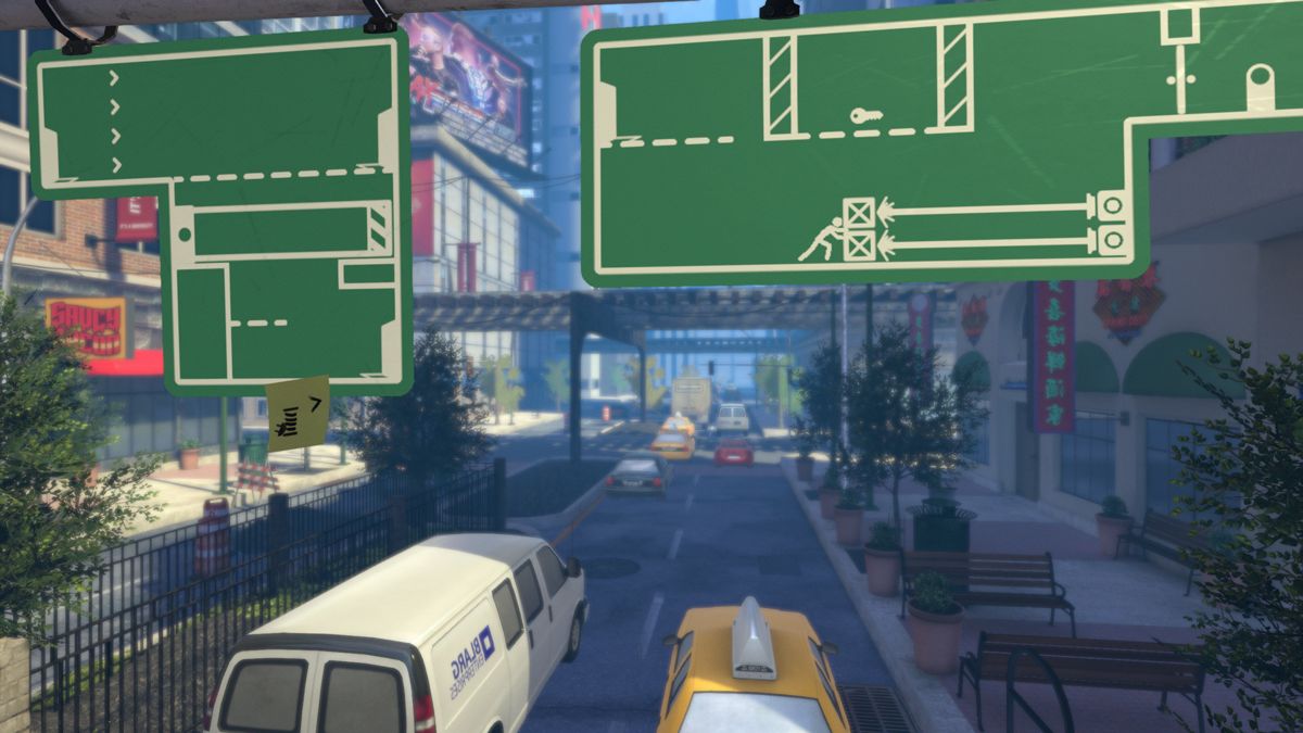 The Pedestrian Screenshot (Steam)