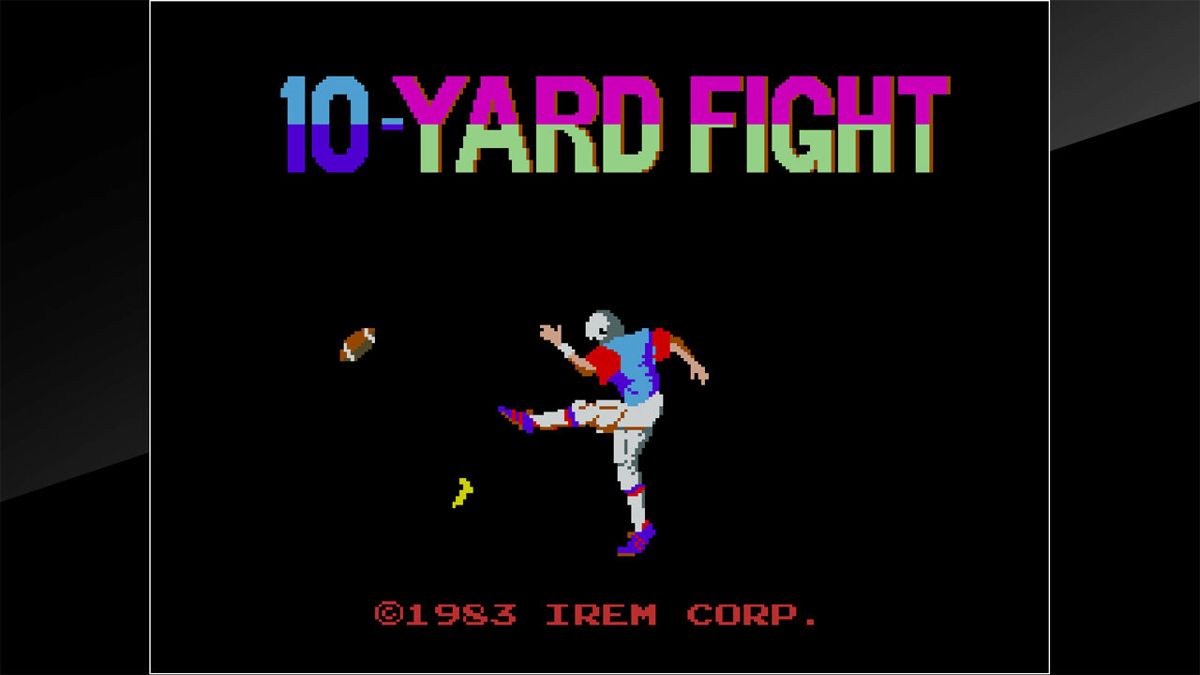 10-Yard Fight Screenshot (Nintendo.co.jp)