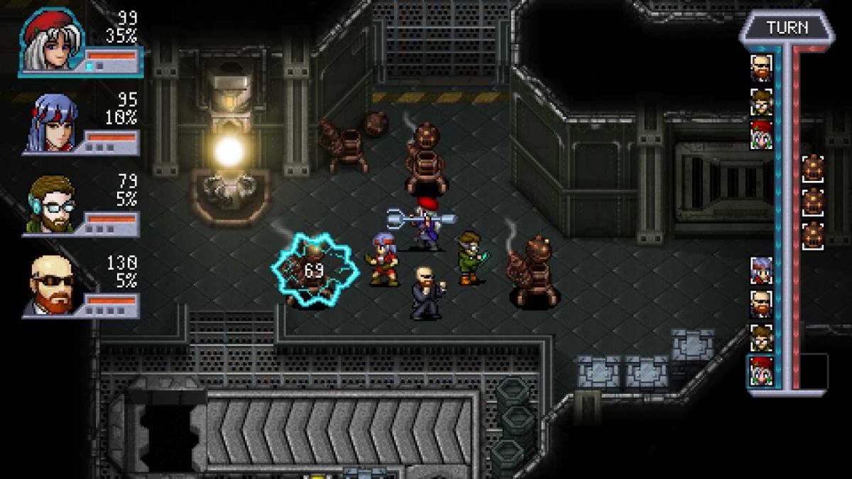 Cosmic Star Heroine Screenshot (Nintendo.com.au)