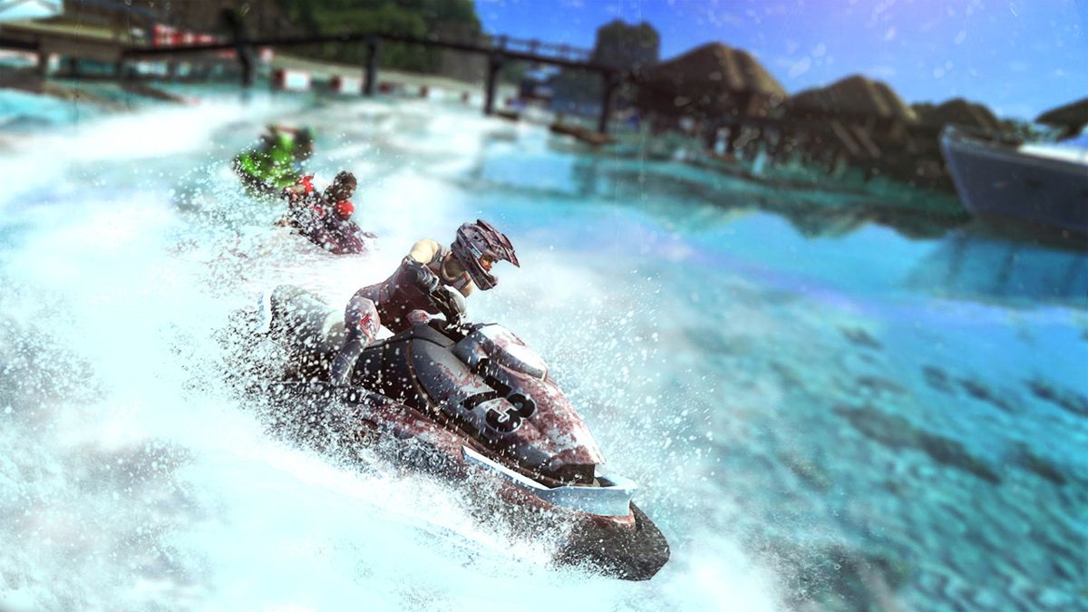 Aqua Moto Racing Utopia Screenshot (Nintendo.com.au)