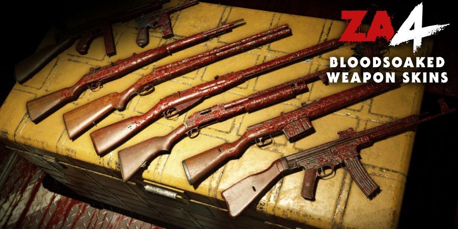 Zombie Army 4: Dead War - Bloodsoaked Weapon Skins Screenshot (Steam)