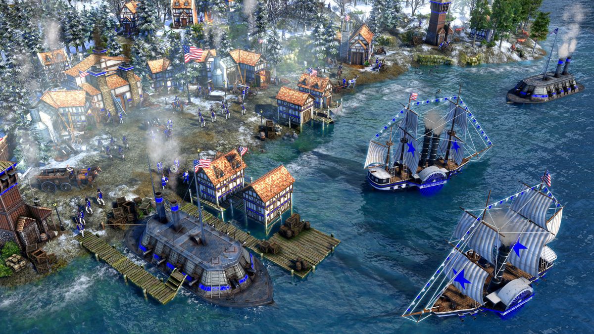 Age of Empires III: Definitive Edition - United States Civilization Screenshot (Steam)