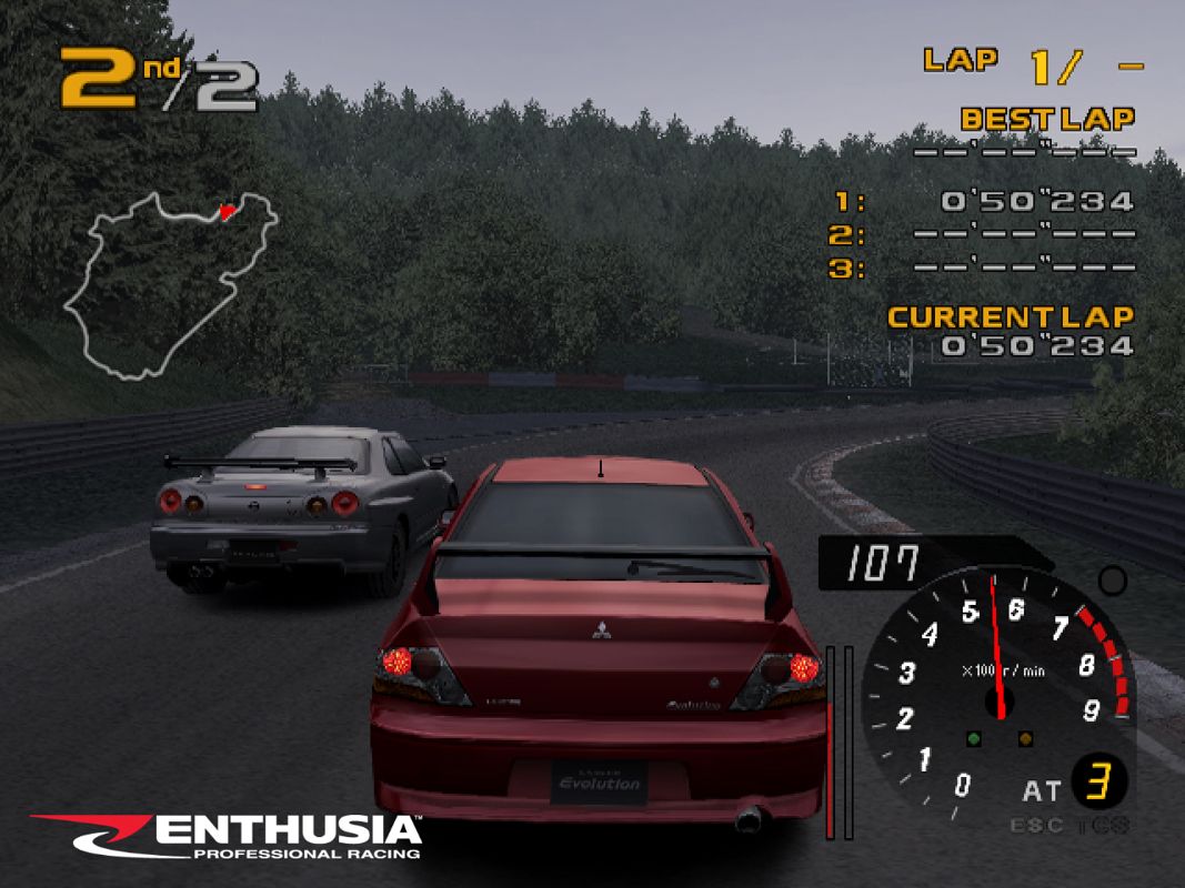 Enthusia Professional Racing - PlayStation 2 [video game]