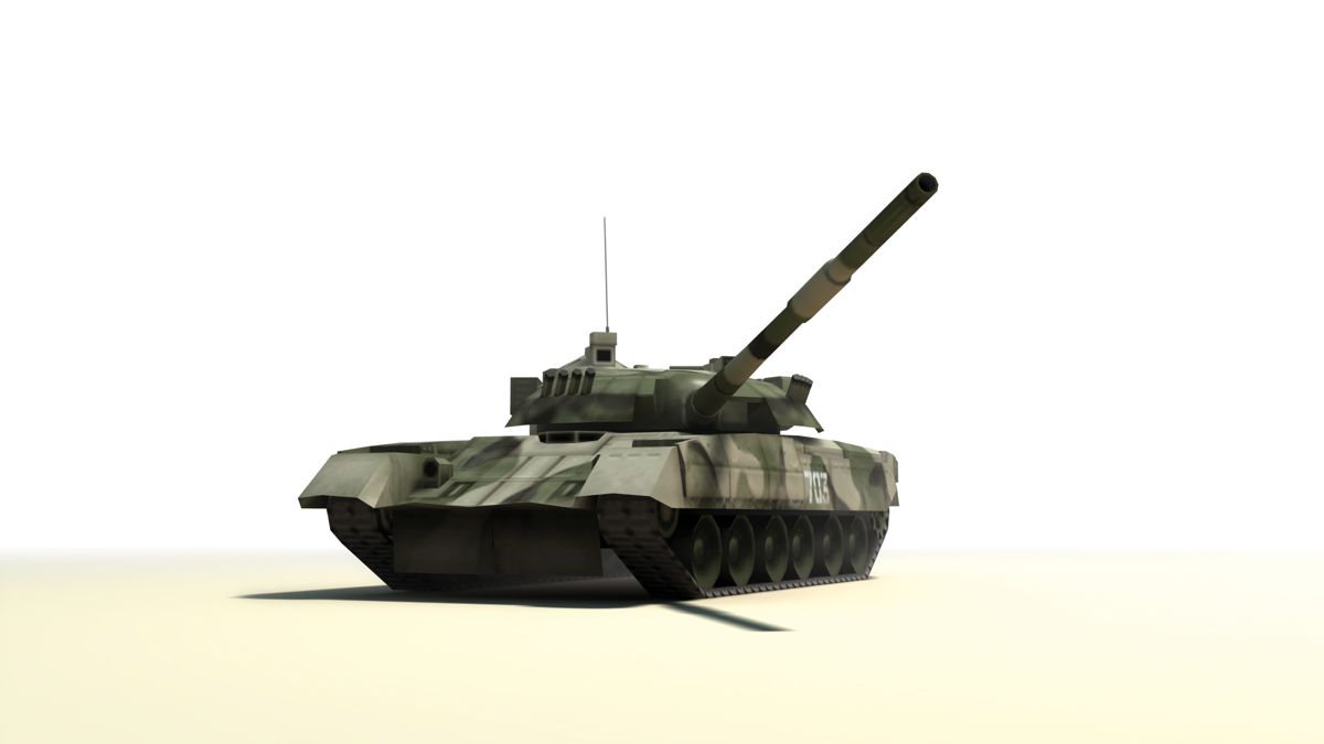 Hardware: Online Arena Render (SCEE E3 2003 Electronic Press Kit): Vehicles / Hardware T-80