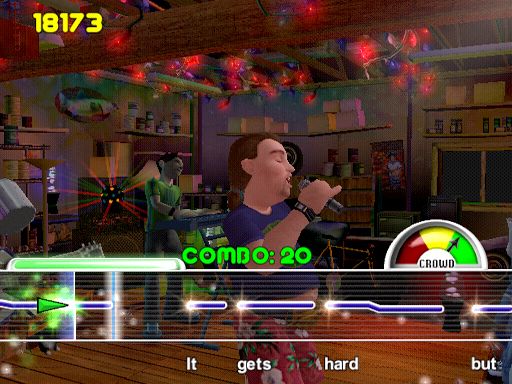 Karaoke Revolution: Volume 2 Screenshot (Konami E3 2004 Press Asset Disc)