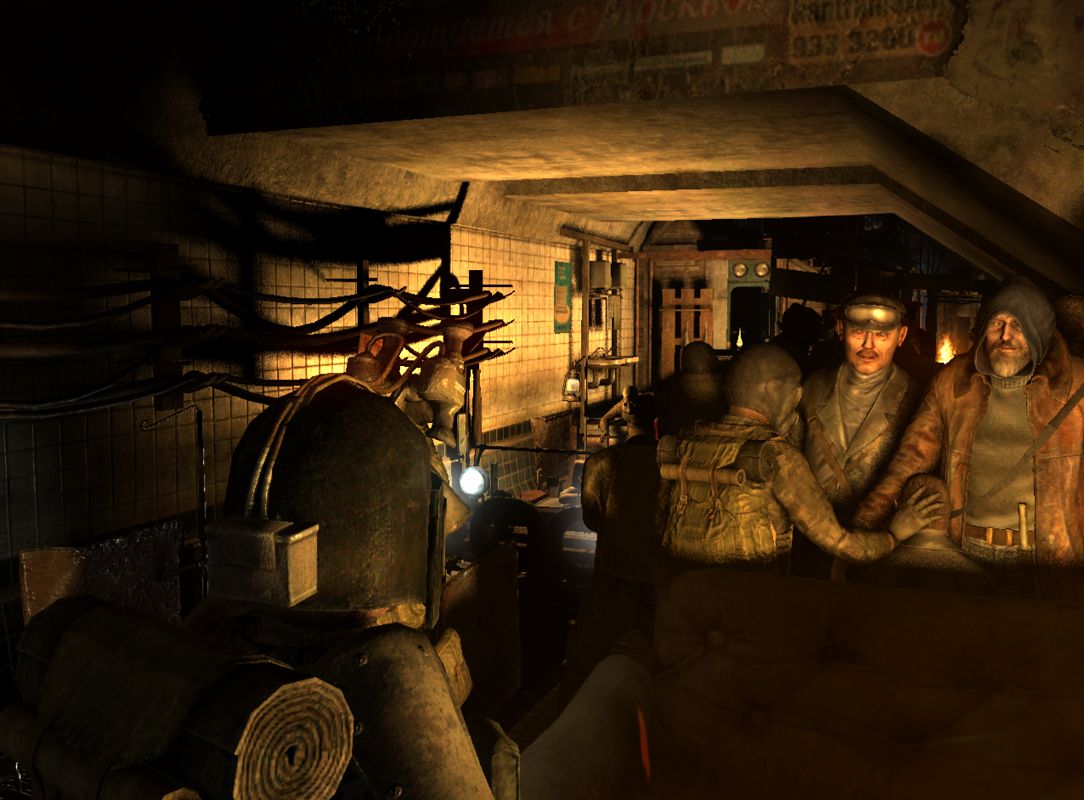 Metro 2033 Screenshot (Metro 2033: The Last Refuge press disc): uEngine_m (2007-06-21)