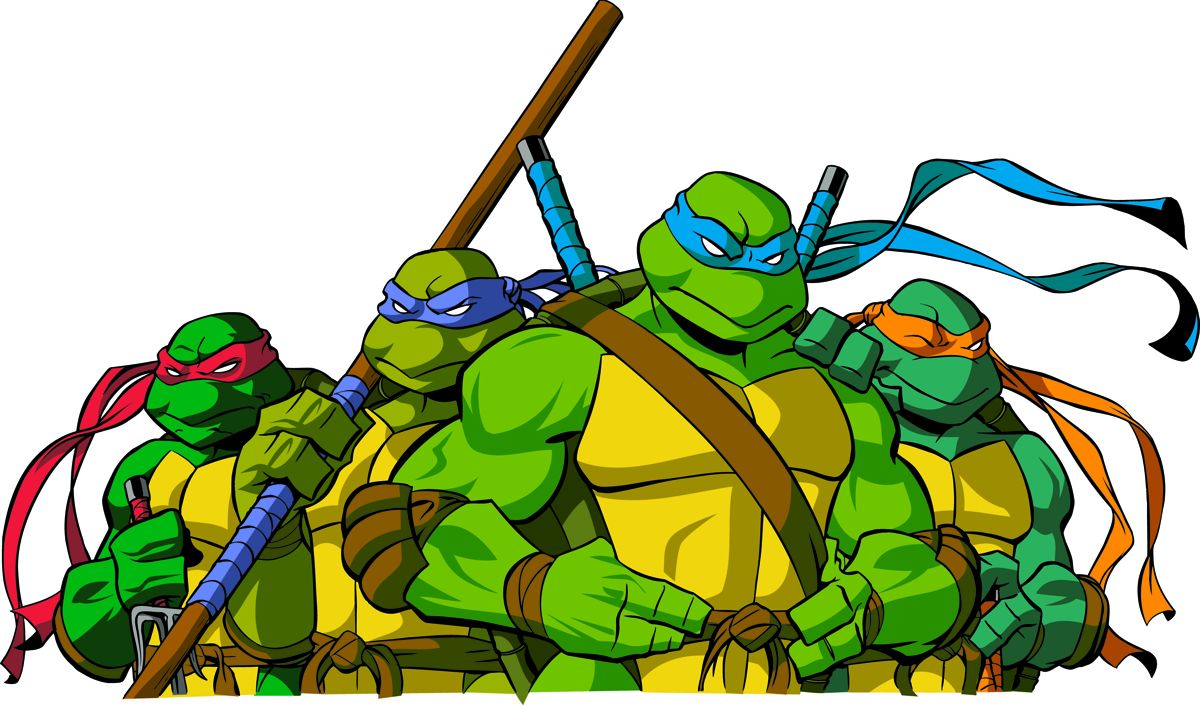 Teenage Mutant Ninja Turtles Render (Konami E3 2003 Electronic Press Kit): Group