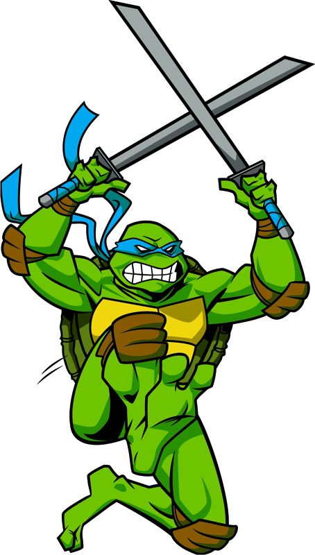 Teenage Mutant Ninja Turtles Render (Konami E3 2003 Electronic Press Kit): Leo