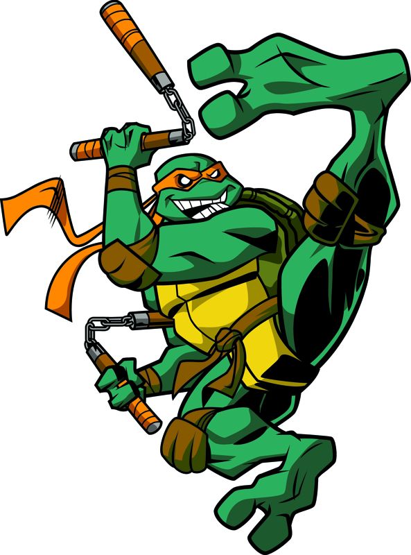 Teenage Mutant Ninja Turtles Render (Konami E3 2003 Electronic Press Kit): Mike