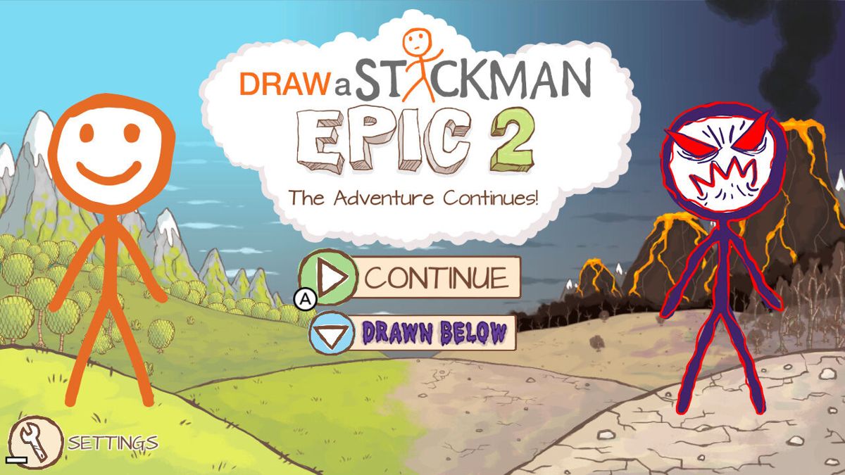 Draw a Stickman: Epic 2 Screenshot (Nintendo.co.jp)