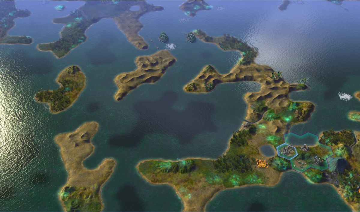Sid Meier's Civilization: Beyond Earth - Exoplanets Map Pack Screenshot (Steam)