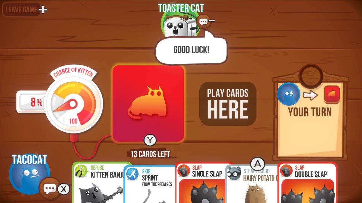 Exploding Kittens Screenshot (Nintendo.com.au)