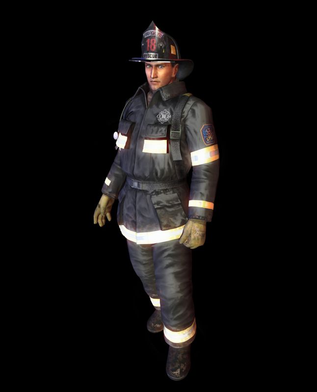 Firefighter F.D. 18 Render (Konami E3 2003 Electronic Press Kit): Firefighter