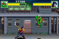 Teenage Mutant Ninja Turtles Screenshot (Konami E3 2003 Electronic Press Kit): Raphael vs Casey