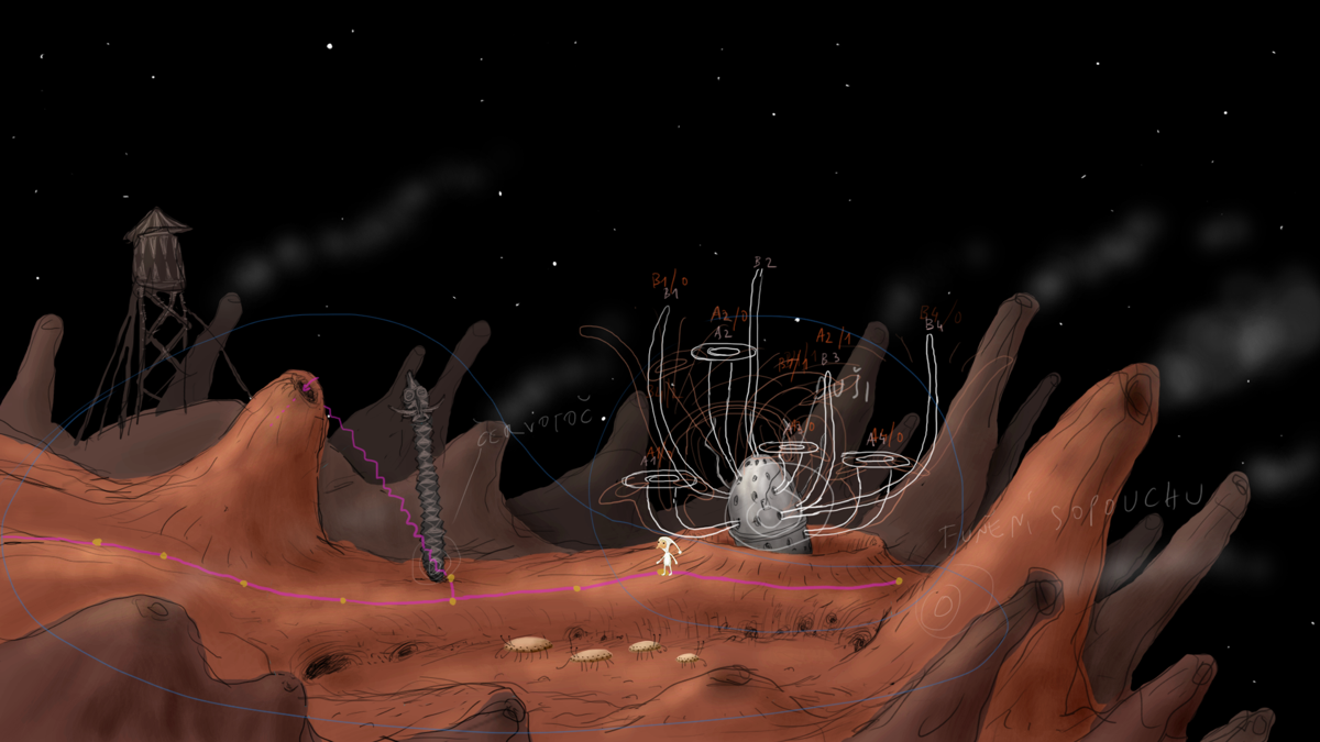 Samorost 3 Concept Art (Official site > Media Kit): Sopouchova planeta sopouchy