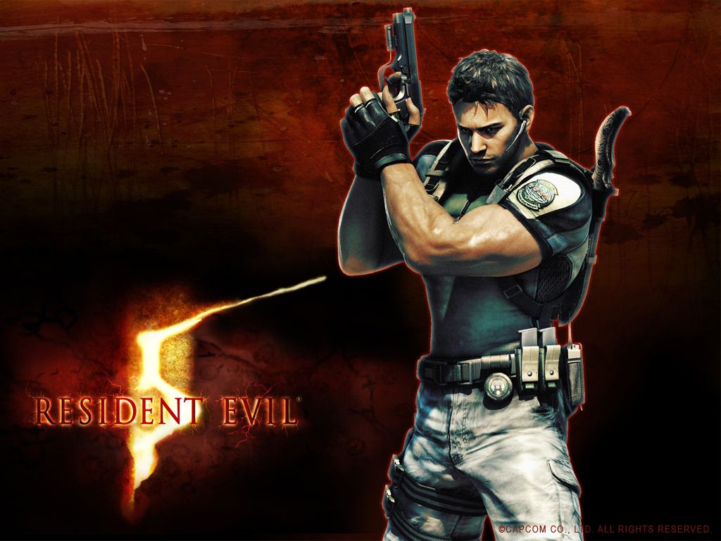 Resident Evil 5 Wallpaper (Official (JP) Web Site (2016)): 1024x768