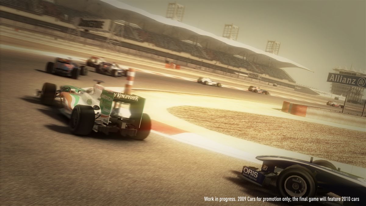 F1 2010 Screenshot (F1 2010 Asset Disc): WIP
