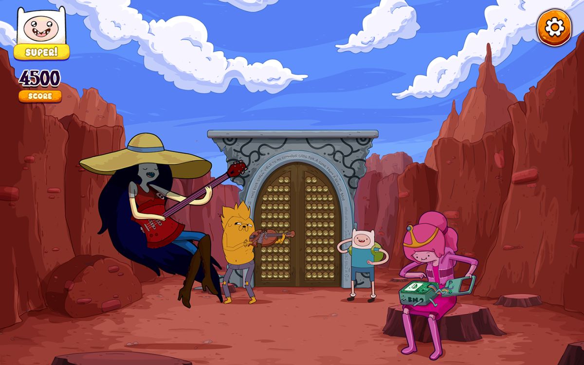 Adventure Time: Rockstars of Ooo Screenshot (Google Play store)