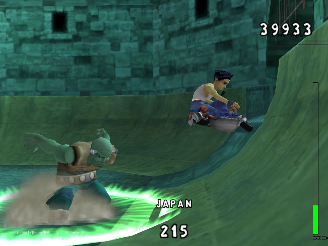 Whirl Tour Screenshot (Crave Entertainment E3 2002 Asset Disc): Castle Wasa (GameCube)