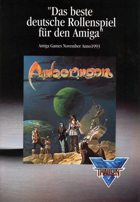 Ambermoon Magazine Advertisement (Magazine Advertisements): Amiga Games (Germany), Issue 12/1993