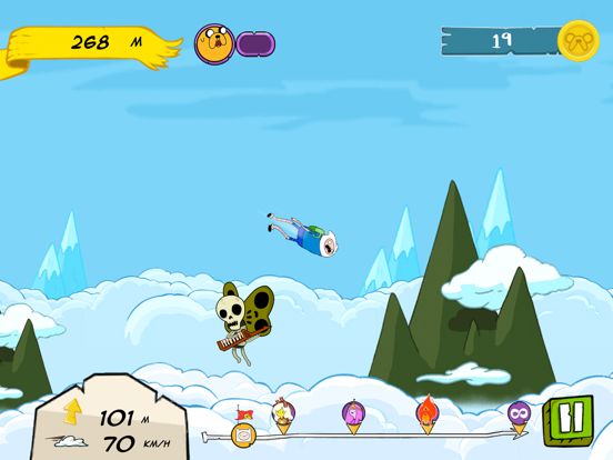 Adventure Time: Crazy Flight Screenshot (iTunes Store)