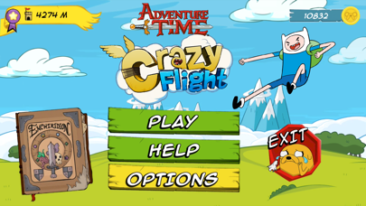 Adventure Time: Crazy Flight Screenshot (iTunes Store)