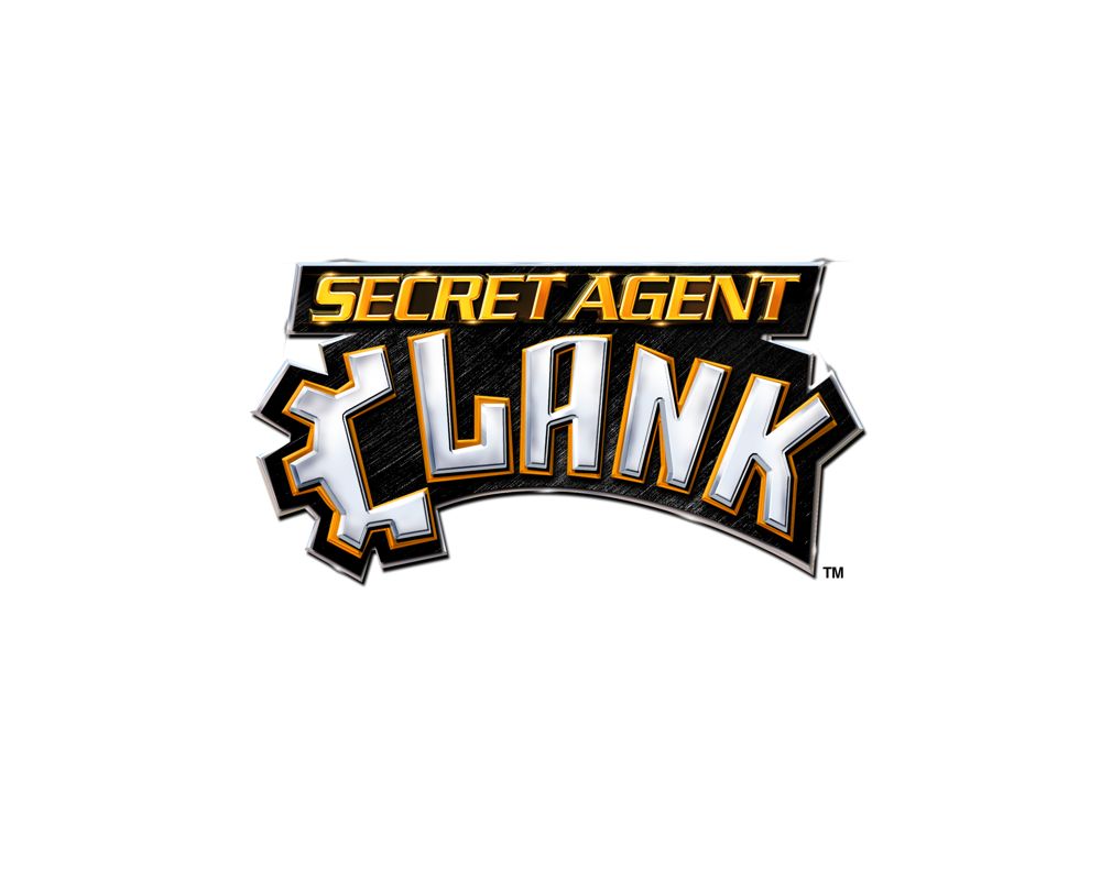 Secret Agent Clank Logo (Secret Agent Clank Media Information disc): White