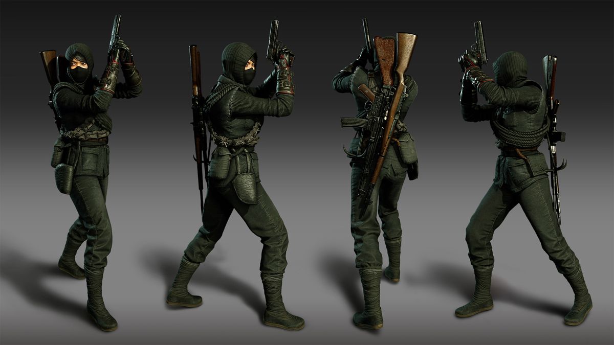 Zombie Army 4: Dead War - Night Ops Jun Outfit Screenshot (Steam)