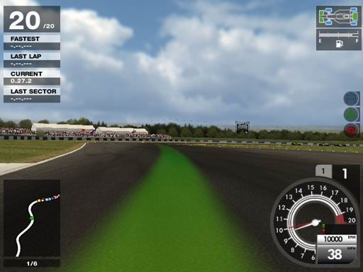 Formula One 05 Screenshot (Formula One 05 & F1 Grand Prix Press Disc): HUD