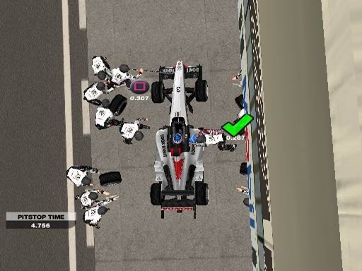 Formula One 05 Screenshot (Formula One 05 & F1 Grand Prix Press Disc): Interactive pits