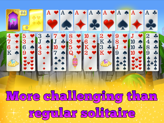 Forty Thieves Solitaire Gold Screenshot (iTunes Store)