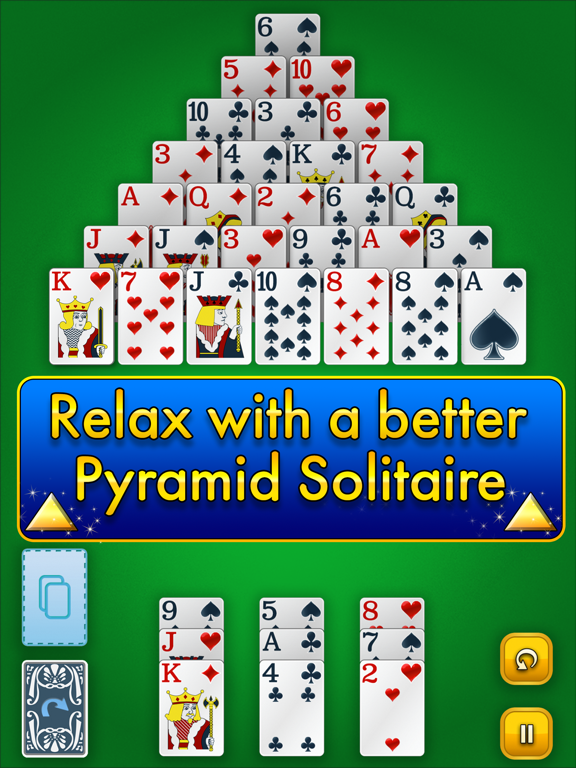 Pyramid Solitaire Classic Screenshot (iTunes Store)