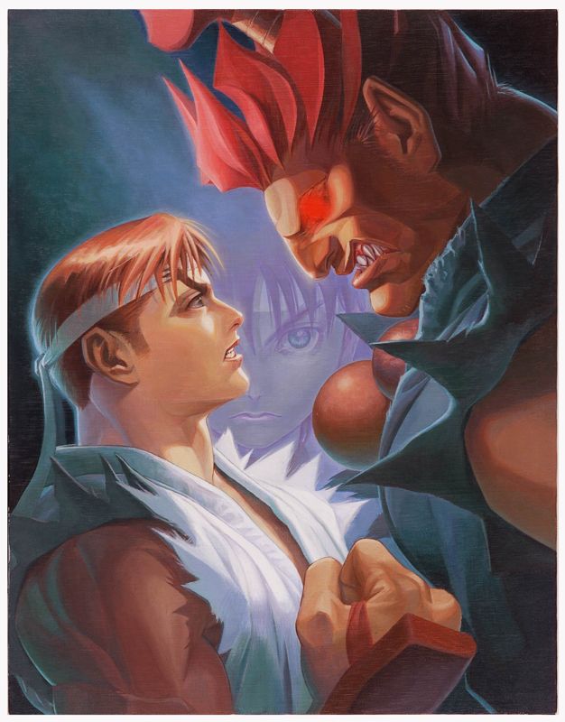 Street Fighter: Alpha - Anthology Concept Art (Capcom E3 2006 Press CD): SFAlpha2 main art