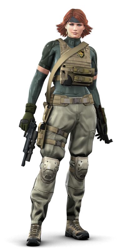 Metal Gear Solid 4: Guns of the Patriots Render (Metal Gear Solid 4 Press Assets disc): Meryl