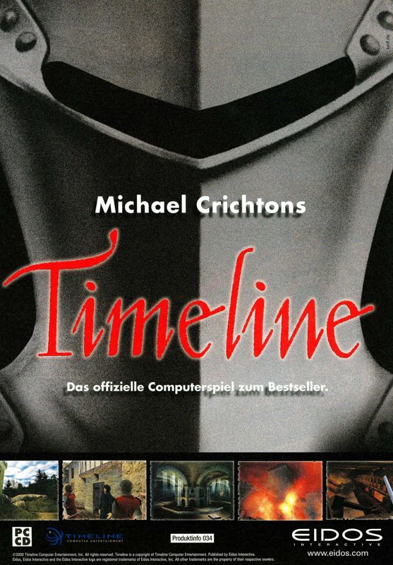 Timeline Magazine Advertisement (Magazine Advertisements): PC Joker (Germany), Issue 01/2001