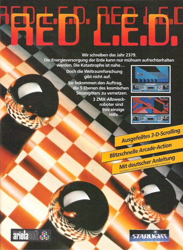 Battle Droidz Magazine Advertisement (Magazine Advertisements): ASM (Germany), Issue 11/1987
